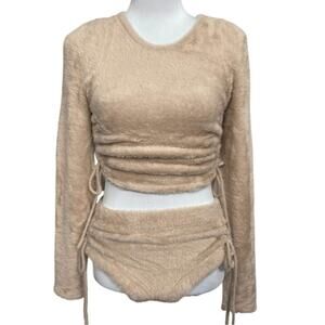 NWT - For Love & Lemons Cupid Sweater Lounge Set